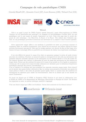 Presentation Campagne Vols