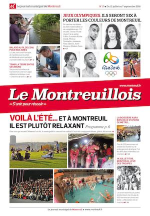 Le Montreuillois n°17 - du 12 juillet au 7 septembre 2016