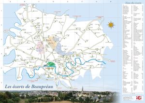 Plan de la Ville Beaupreau