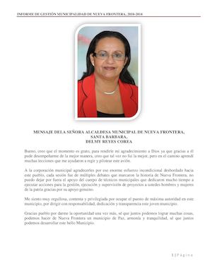 Informe Gestion Nueva Frontera