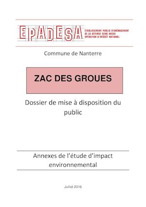 ZAC GROUES-Etude impact-Annexes