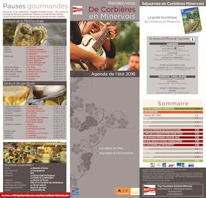 Agenda De L'eté Corbières Minervois 2016