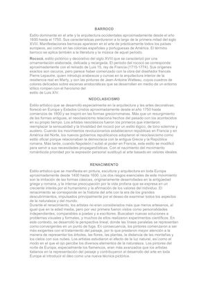 BARROCO, NEOCLASICISMO Y RENACIMIENTO