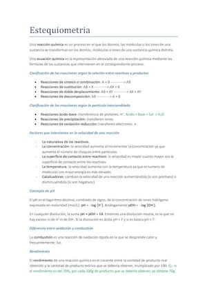 Estequiometria