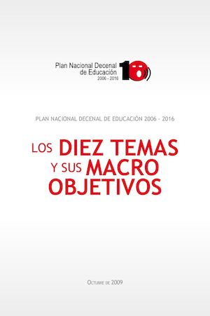 Temas Macro Objetivos Eduacion Media