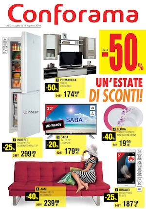 Conforama Un'estate Di Sconti Fino A 50%
