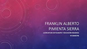 Presentacion Franklin Pimienta