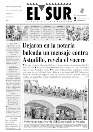 El Sur Miercoles 20072016