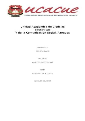 Resumen Del Bloque 1
