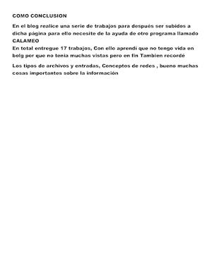 Como Conclusion