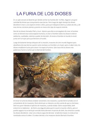 La Furia De Los Dioses