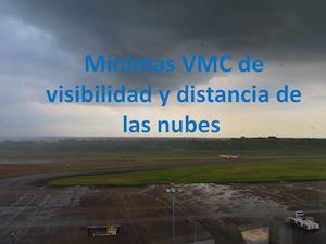 Mínimas Vmc De Visibilidad Y Distancia De Las