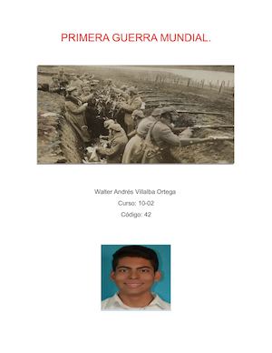 Primera Guerra Mundial