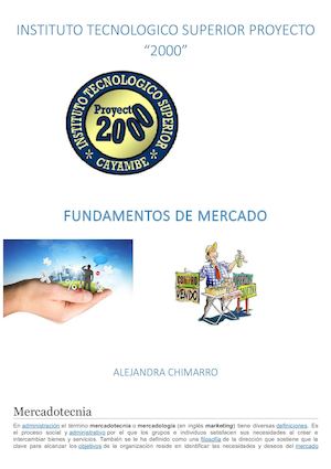 FUNDAMENTOS DE MERCADO
