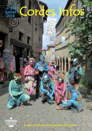 Cordes Infos N°84 Juillet 2016