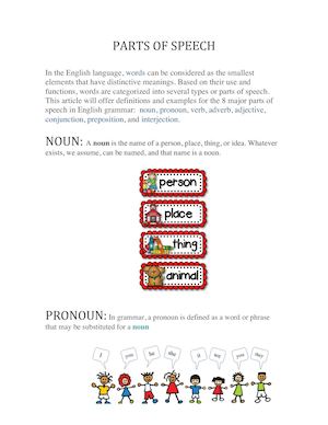 Parts Of Speech
