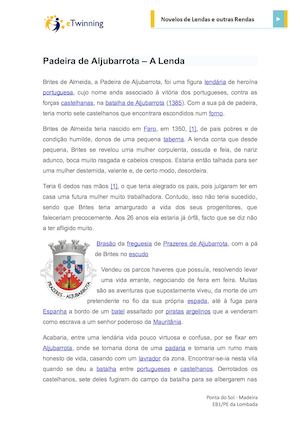 Padeira De Aljubarrota – A Lenda