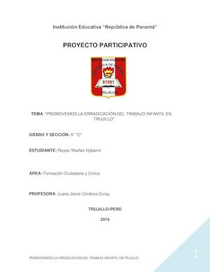 Civica Proyecto Participativo