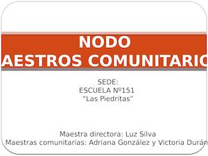 Nodo Escuela N° 151