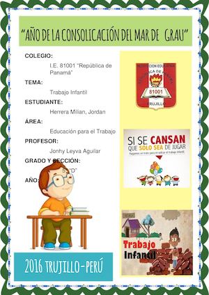 Trabajo Infantil