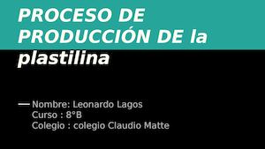 Proceso De Producción De La Plastilina