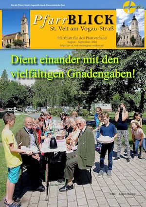 Pfarrblick August-September 2016