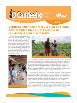 Candeeiro - Verônica Emanuele, exemplo de convivência com o Semiárido.