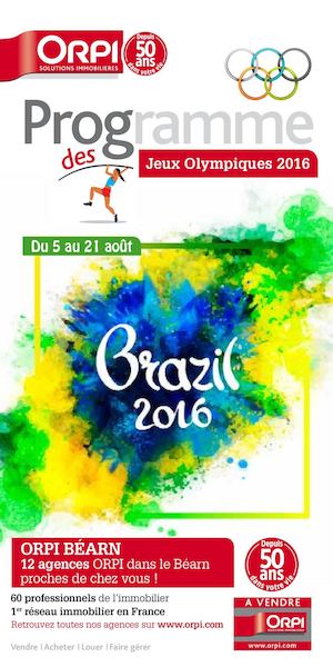 Programme JO ORPI Béarn