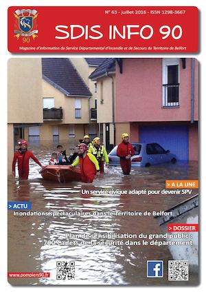 Sdis Info 90 N°63 Juillet 2016