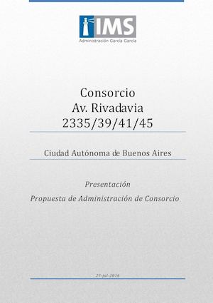 Presentación Av Rivadavia 2335