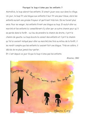 Contes des origines sur le Loup