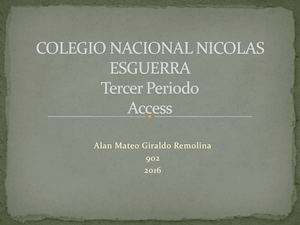 Colegio Nacional Nicolas Esguerra