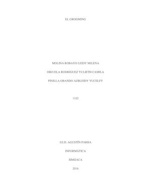 El Grooming