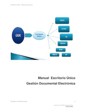 Manual De Escritorio Único