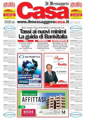 Messaggero Casa 30/07/2016