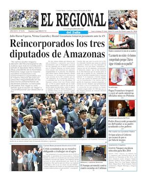 El Regional del Zulia 29-07-2016