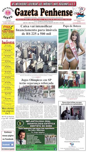 Gazeta Penhense - edição 2282 - 31.07 a 06.08.16