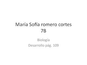 María Sofía Romero Cortes