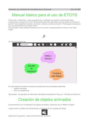 Manual Etoys