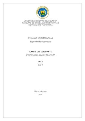 Erika Guachi CA2 4 Portafolio Matematicas
