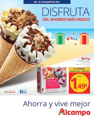 Catálogo Alcampo "DISFRUTA DEL AHORRO MÁS FRESCO"