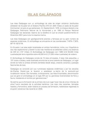 Revista Isla Galapagos