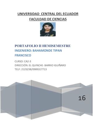 Portafolio Ii Hemisemestre Katherine Caiza Pastillo Ca2 3