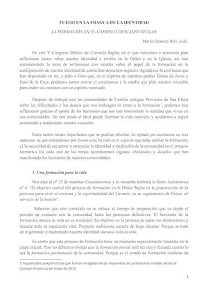 Fuego En La Fragua De La Identidad