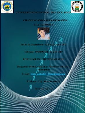 Matematica Ii Hemisemestre ALEX CHANGO