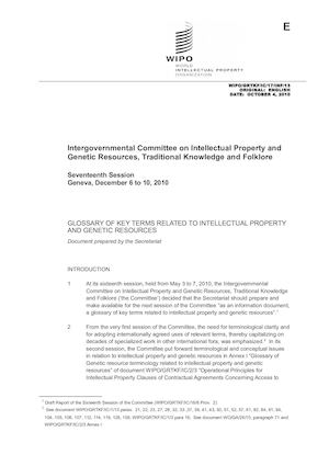 Wipo Grtkf Ic 17 Inf 13