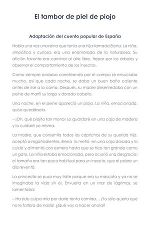 El Tambor De Piel De Piojo