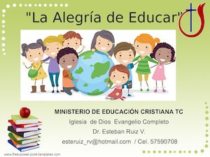 01 La Alegría De Educar - Confer ERV