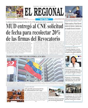 El Regional del Zulia 03-08-2016