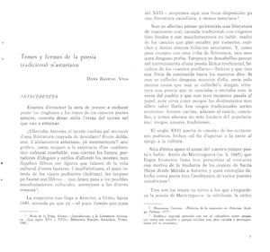 Artículu 1 Dora Barrial Vega Temes Y Formes De La Poesía Tradicional N´asturianu